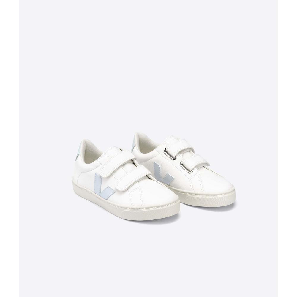 Veja ESPLAR CHROMEFREE Joggesko Barn White/Blue | NO 808AHK